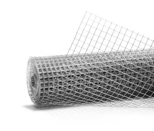 lot 6 image: Galvanized Steel 12 in. x 4 ft. x 50 ft. 19-Gauge Hardware Cloth with 12 in. Mesh Retails $164