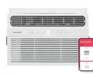 lot 13 image: Frigidaire Room Air Conditioner 8000 BTU Wi-Fi Connected 350 sq. ft. - Retail $300