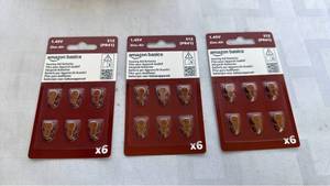 lot 756 image: Amazon Basics PR41312 Hearing Aid Batteries - 18 Pack