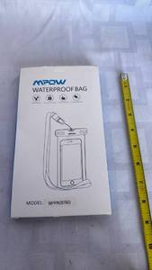 lot 766 image: MPOW Waterproof Phone Case Model MPPA097BG pack of 2