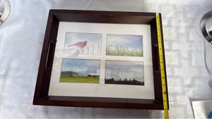 lot 779 image: 4-Photo Collage Frame with Nature Scenes