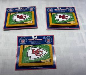 lot 788 image: Kansas City Chiefs NFL Trifold Wallet