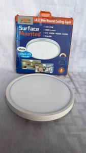 lot 790 image: ASL 12-inch LED Surface Mount Ceiling Light