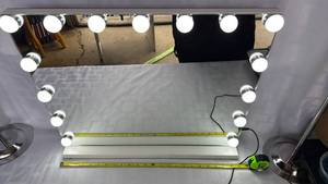 lot 795 image: Hollywood Style LED Vanity Mirror with Touch Control