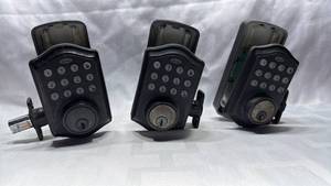 lot 817 image: 3 Digital Door Lock Keypad Assembly