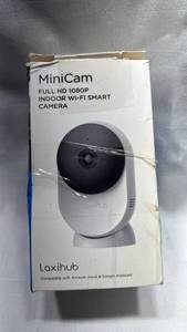 lot 818 image: Laxihub MiniCam 1080P Smart Indoor Security Camera
