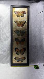 lot 819 image: Decorative Butterfly Scientific Print Wall Art