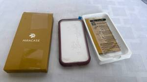 lot 856 image: Miracase iPhone 17 Clear Case with Ring Holder