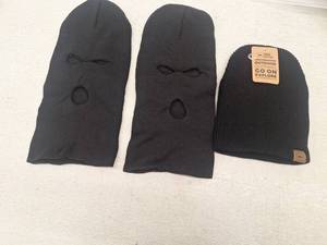 lot 10072 image: Tough Outdoors Performance Balaclava & Beanie Set