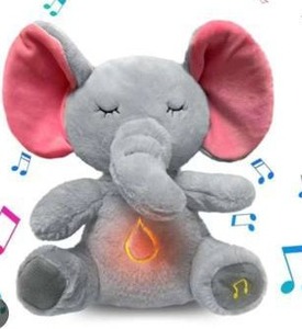 lot 10073 image: Anxiety Relief  Sleeping Plush with Realistic Breathing Motion & Soothing Music & Lights