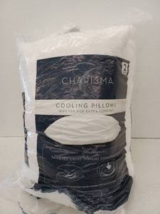lot 10135 image: Charisma Cooling Pillows Queen 2-Pack