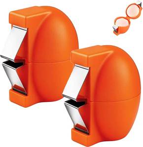 lot 68249 image: 2026 New Egg Shell Opener, 2Pcs Stainless Steel Egg Cracker Tool, Multifunctional Egg Shell Opener for Raw & Hard-Boiled Eggs, Handheld Kitchen Gadget for Easy Peeling & Separating