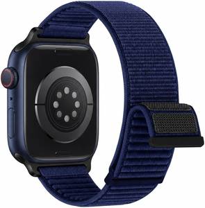 lot 68250 image: 38mm 40mm 41mm (42mm-series 12-10) Breathable Nylon Soft Sport Band for Apple Watch Bands Women Men