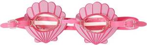 lot 68259 image: One Size LUV HER Seashell Youth Swim Goggles   Mermaid-inspired, anti-fog, UV protection, adjustable strap for kids