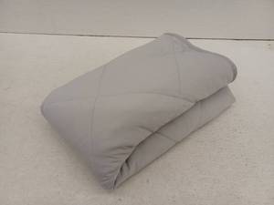 lot 11856 image: Quilted Cooling Throw Blanket, 70x86in, Gray