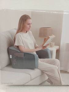 lot 11860 image: Lap Desk with Removable Knit Cushion Gray