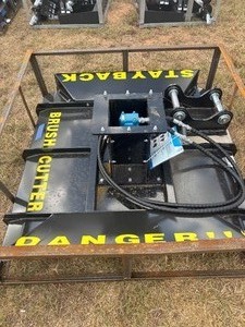 lot 88 image: AGT Mini Excavator Brush Cutter
