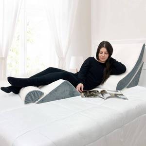 lot 11891 image: Imaginarium 4pc Adjustable Wedge Pillow Set Memory Foam