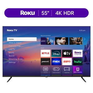 lot 7003 image: Roku 55-Inch 4K Smart TV Select Series 55R4C5  Retail $299.99
