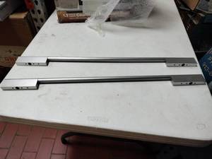 lot 1007 image: Pair of Stainless Steel Appliances Handles