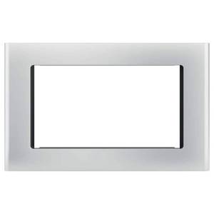 lot 1012 image: GE Microwave Trim Kit 26.9 Stainless Steel JX9152SJSS