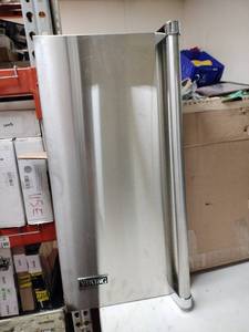 lot 1115 image: Viking Stainless Steel Refrigerator Door Panel