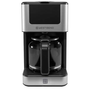 lot 1142 image: West Bend 12 Cup Programmable Iced & Hot Coffee Maker