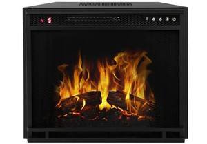 lot 1014 image: 23 LED Firebox Electric Fireplace Insert Model 23-900-003