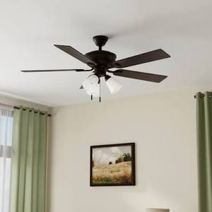 lot 1163 image: Harbor Breeze Sailor Bay 52in Ceiling Fan Bronze