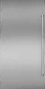 lot 1179 image: Sub-Zero Integrated Stainless Steel Refrigerator Door Panel Kit