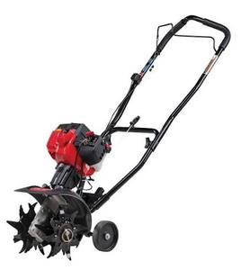 lot 7022 image: Craftsman 25cc 9-in Gas Cultivator C210  Retail $187