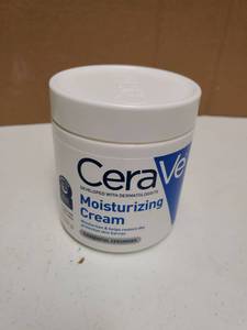 lot 47423 image: CeraVe Moisturizing Cream with Essential Ceramides 19oz - Retail $19