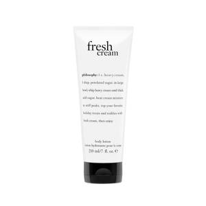 lot 47436 image: philosophy fresh cream body lotion - with notes of vanilla, heliotrope & tonka bean - 7 fl oz - Retail $32