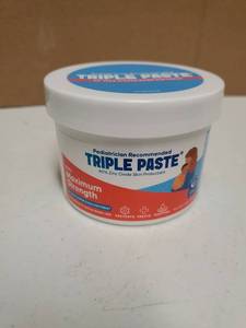 lot 47451 image: Triple Paste 40% Zinc Oxide Diaper Rash Ointment Maximum Strength - Retail $8