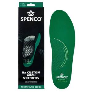 lot 47495 image: Spenco Rx Arch Support - Lightweight, Orthotic Shoe Inserts with 4-Way Stretch Fabric & SpenCore Layer for Shock Absorption, Odor Control & All-Day Comfort & Stability - Fits Most Shoes - Retail $29