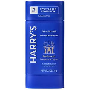 lot 47524 image: Harry s Extra-Strength Antiperspirant Deodorant for Men  Sweat and Odor Protection  Redwood  2.5 oz - Retail $16