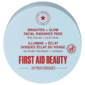 lot 47535 image: FIRST AID BEAUTY Brighten  Glow Facial Radiance Pads - 28ct - Beauty Studio - Retail $24