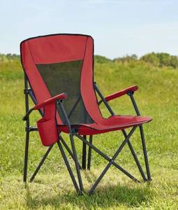 lot 47539 image: Members Mark Adult Hard Arm Chair, 325lbs Capacity. - Retail $25