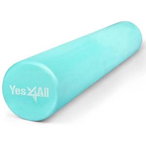 lot 47541 image: Yes4All EVA Firm Foam Roller for Back - Round Roller for Exercise, Yoga & Pilates 12182436 inch - Retail $40