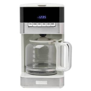 lot 47548 image: Haden Quintessential 12 Cup Programmable Digital Coffee Maker, VISIBLE USE. - Retail $90