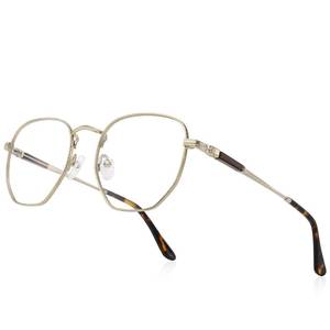 lot 1385 image: RBPilot Square Polygon Reading Glasses for Women Men - Blue Light Blocking - Retail $30