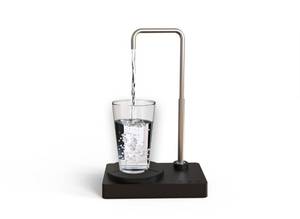 lot 1391 image: Desk Water Dispenser- Intelligent Desktop Water Bottle, Automatic Water Pump for Universal Bottle Water Dispenser USB Charging Jug Pump for Home, Office, Outdoor (Black) - Retail $29