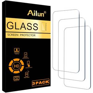 lot 1413 image: Ailun 2 Pack Screen Protector for iPhone 16  iPhone 15  iPhone 15 Pro - Retail $6