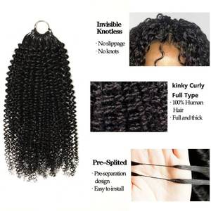 lot 1490 image: Human Hair Bundle - Retail $5