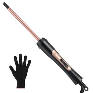 lot 1498 image: 38 Inch Small Barrel Curling Iron Wand for Short, Medium & Long Hair - Retail $16