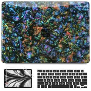 lot 1533 image: B BELK for MacBook Air 13 inch Case M5 M4 M3 M2 2026-2022, Abalone Pearl - Retail $21