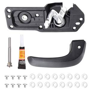 lot 1550 image: TAYATUO Interior Door Handle Kit Front Left Drivers Side Compatible with 2007-2014 Chevy Silverado Tahoe Avalanche Suburban GMC Sierra Yukon Cadillac Escalade ESV EXT, Replace OE 20833606, 80374 - Retail $22