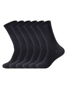 lot 1551 image: Forony Mens Dress Socks Size 8-13 Anti Odor Combed Cotton Black 3 Pack - Retail $20