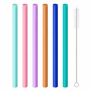 lot 1555 image: Joshey Replacement Straws for Owala FreeSip 24oz & 32oz, 6 Pack - Retail $6
