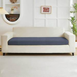 lot 1606 image: Disayu Couch Covers for 3 Cushion Sofa Pet Friendly Couch Cushion Covers Universal Sofa Covers Washable Stretch Slipcovers for Sectional Sofa (Texture Metal Gray,Large Triple Seat Cover) - Retail $27